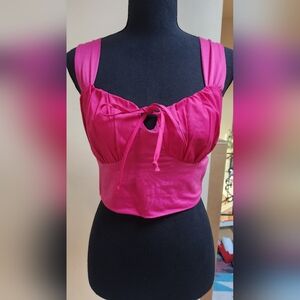 Le Lis | Hot Pink | Crop Top